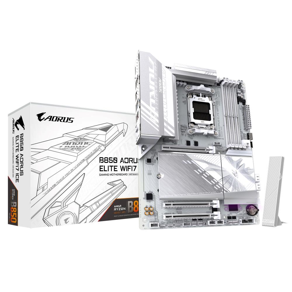 Płyta Socket AM5 Gigabyte B850 AORUS ELITE WF7 ICE