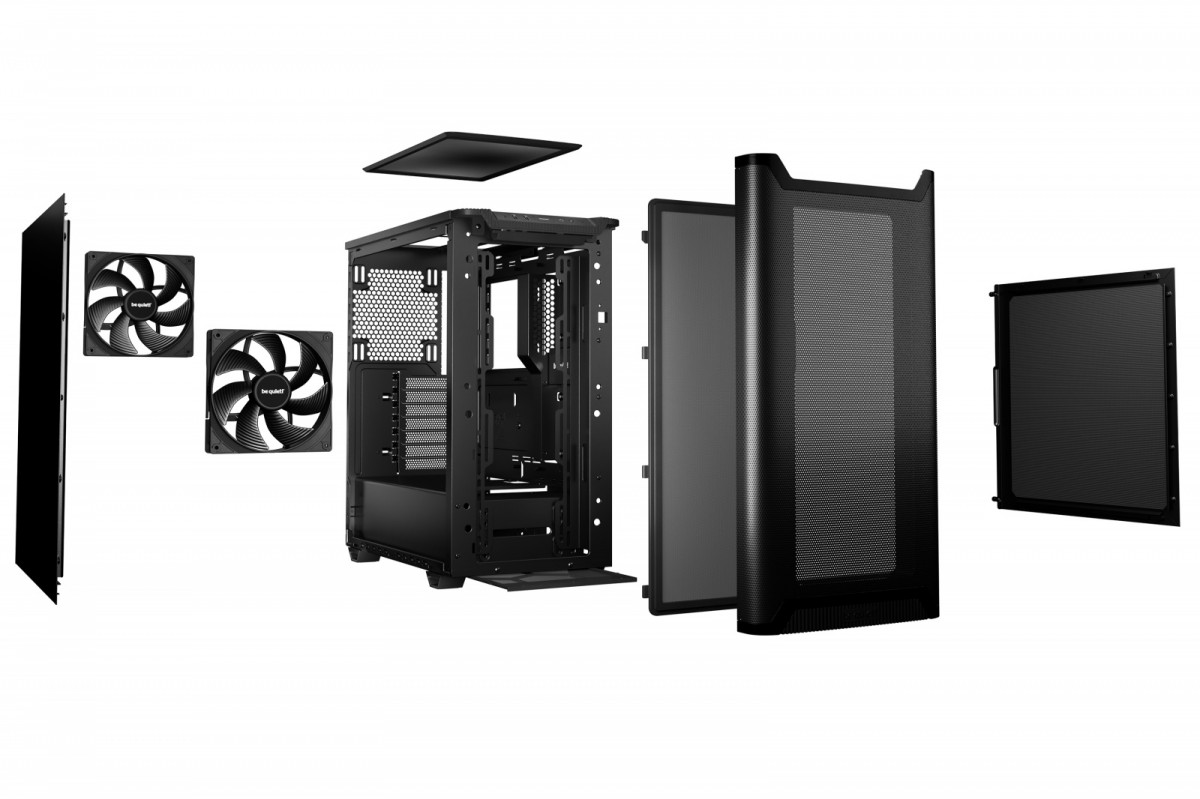 Obudowa Be quiet! Pure Base 501 Airflow Black - obrazek 5