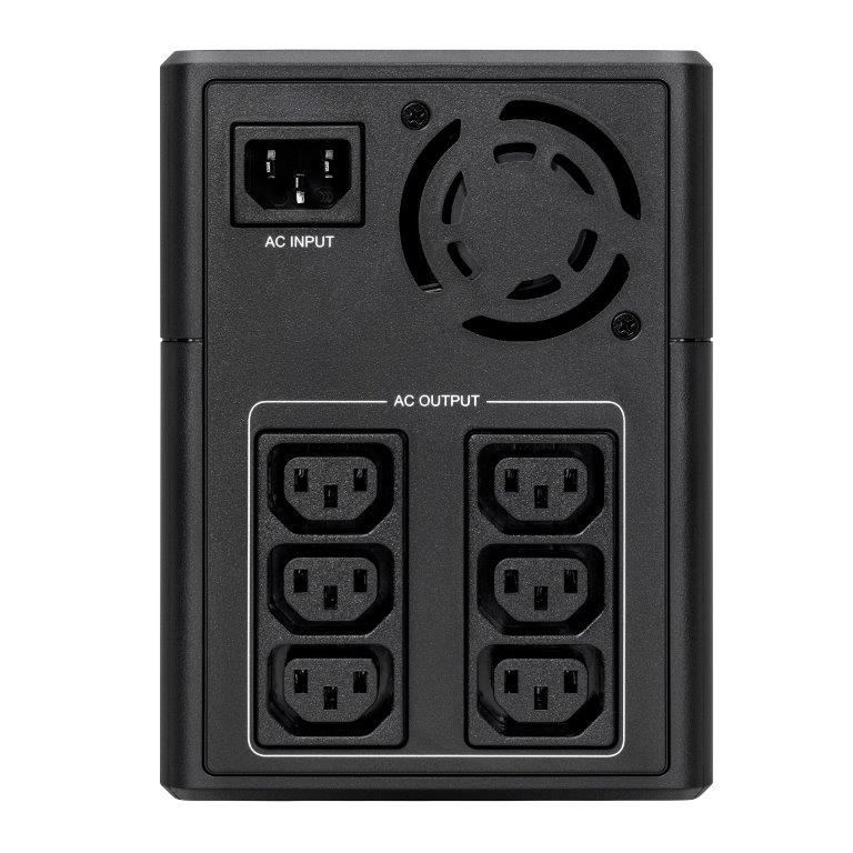 Zasilacz awaryjny UPS - Eaton 5E 1600 USB 6xIEC G2 - obrazek 2