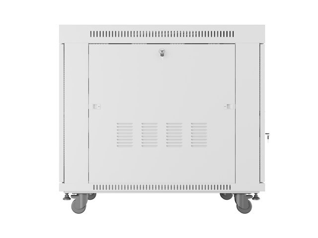 Szafa stojąca rack 19" 27U 600x800mm szara (drzwi przednie perforowane) LCD Lanberg - obrazek 2