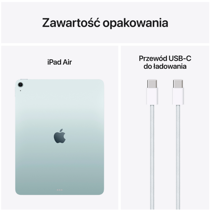 Apple iPad Air 13" M3 Wi-Fi + Cellular 256GB - Niebieski - obrazek 2