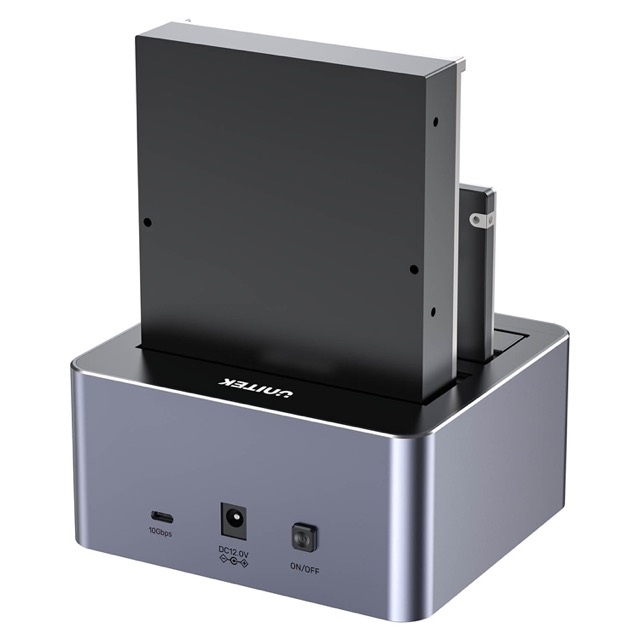 Stacja dokująca dla dysków HDD 2.5 i 3.5 USB Type-C Stacja klonująca Unitek - obrazek 4