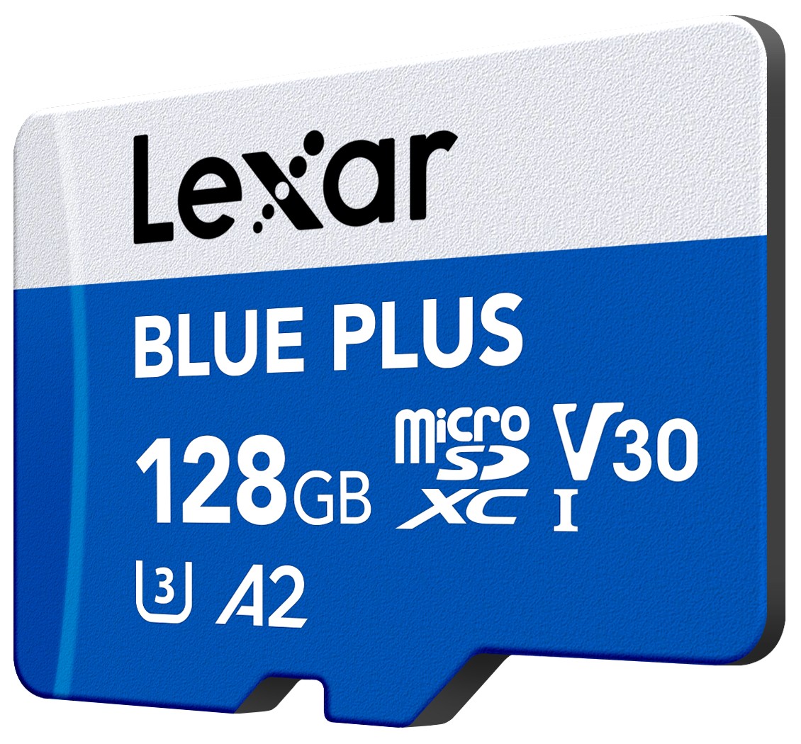 - karta pamieci MicroSD 128GB SDXC Lexar Blue Plus 170MB + Adapter SD! - obrazek 3