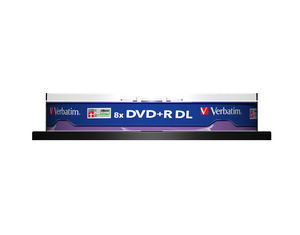 DVD+R VERBATIM 8,5GB x8 DoubleLayer Cake* 10 - obrazek 2