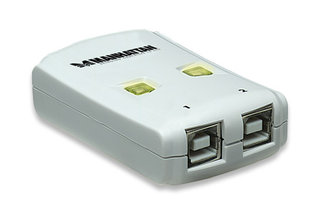 Przełącznik Drukarkowy USB Manhattan 2/1 - obrazek 4