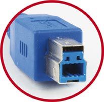 Kabel USB 3.0 męski A na męski B 3.0 m Gembird - obrazek 2