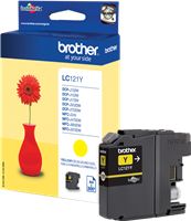 Tusz Brother LC121Y Yellow 300 str.