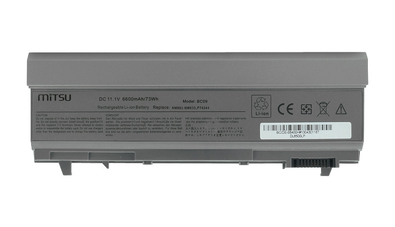 Bateria do laptopa Dell Latitude E6400; E6410; E6500; E6510 11.1 V 6600 mAh - obrazek 4