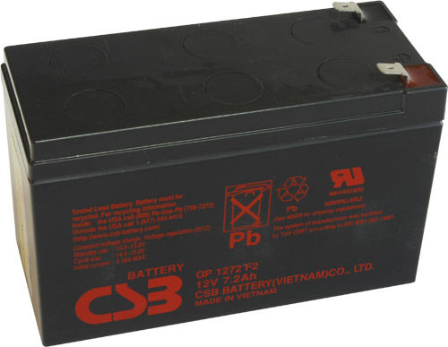 Akumulator UPS CSB 12V/7.2Ah GP1272F2