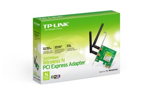 Bezprzewodowa karta sieciowa PCI Express Wi-Fi 300Mbps 802.11n TP-Link TL-WN881ND - obrazek 2