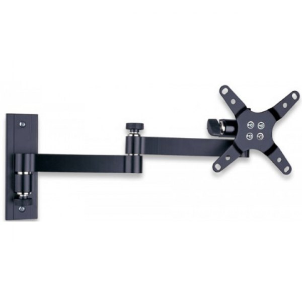 Uchwyt do mocowania LCD 13" - 30" - 15 Kg  Ścienny  obrotowy; dwuramienny  Techly