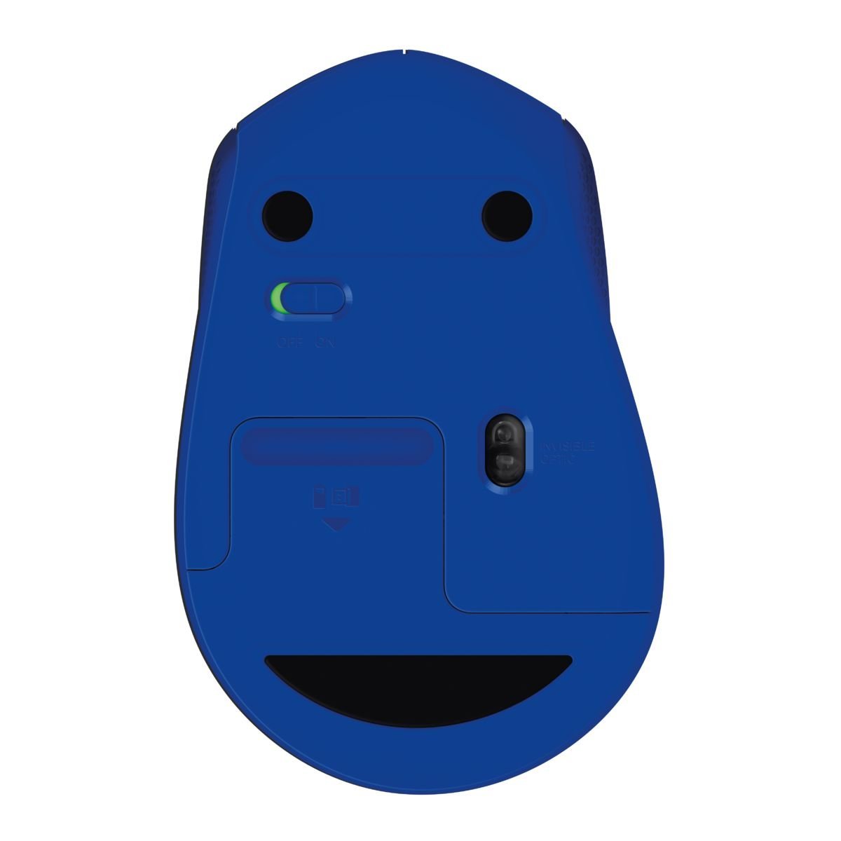 Mysz bezprzewodowa Logitech M330 Silent Plus Niebieska - obrazek 2