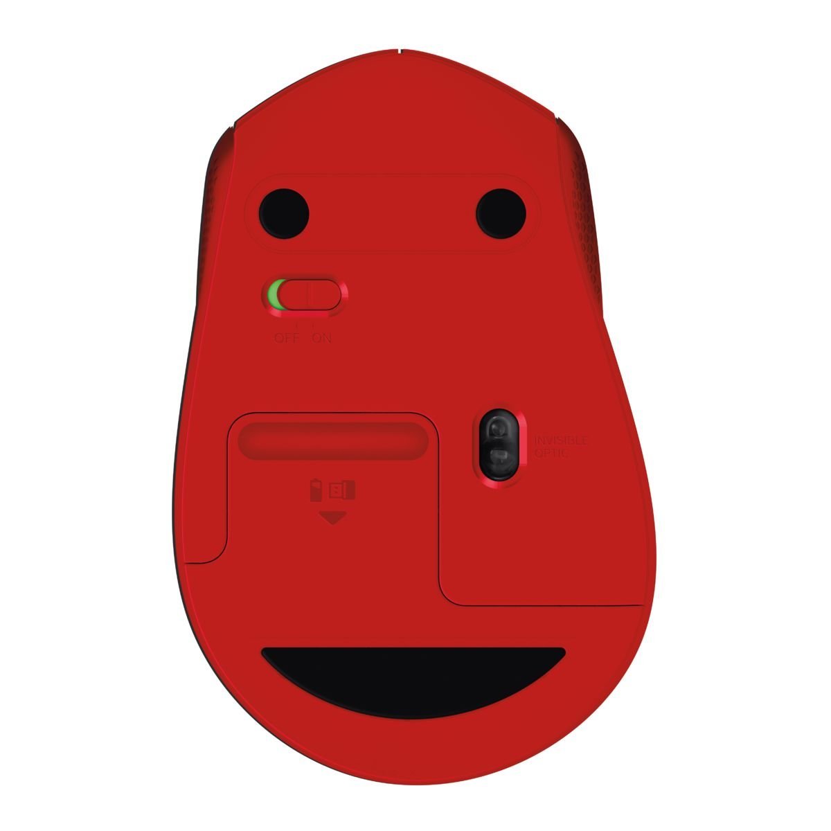 Mysz bezprzewodowa Logitech M330 Silent Plus Czerwona - obrazek 5