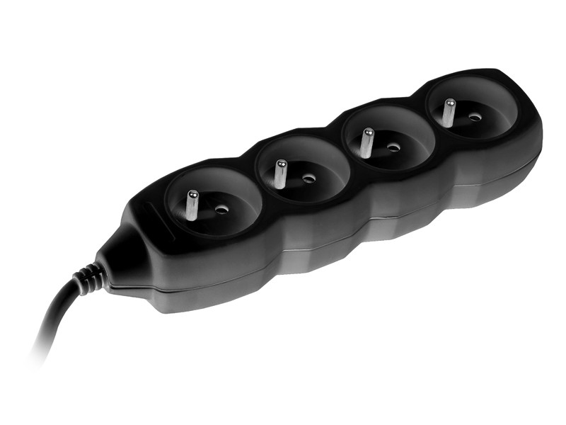 Listwa zasilająca Tracer PowerWatch 4 gniazda 3.0m Czarna