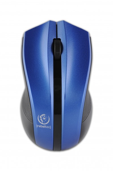 Mysz bezprzewodowa rebeltec Galaxy Blue-Black - obrazek 2