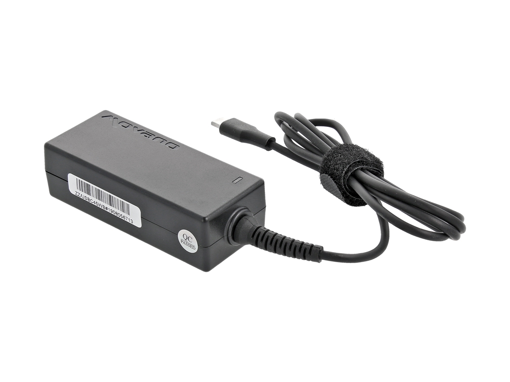 Zasilacz sieciowy do laptopa USB Type-C 45W Czarny