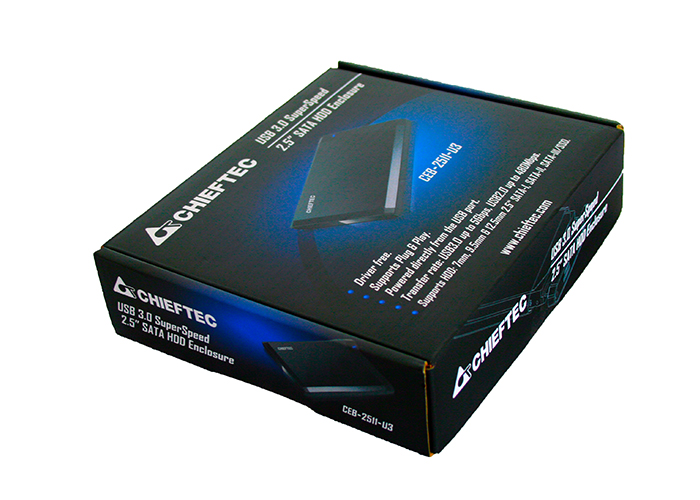 Obudowa do HDD/SSD 2.5" USB 3.0 Chieftec - obrazek 2