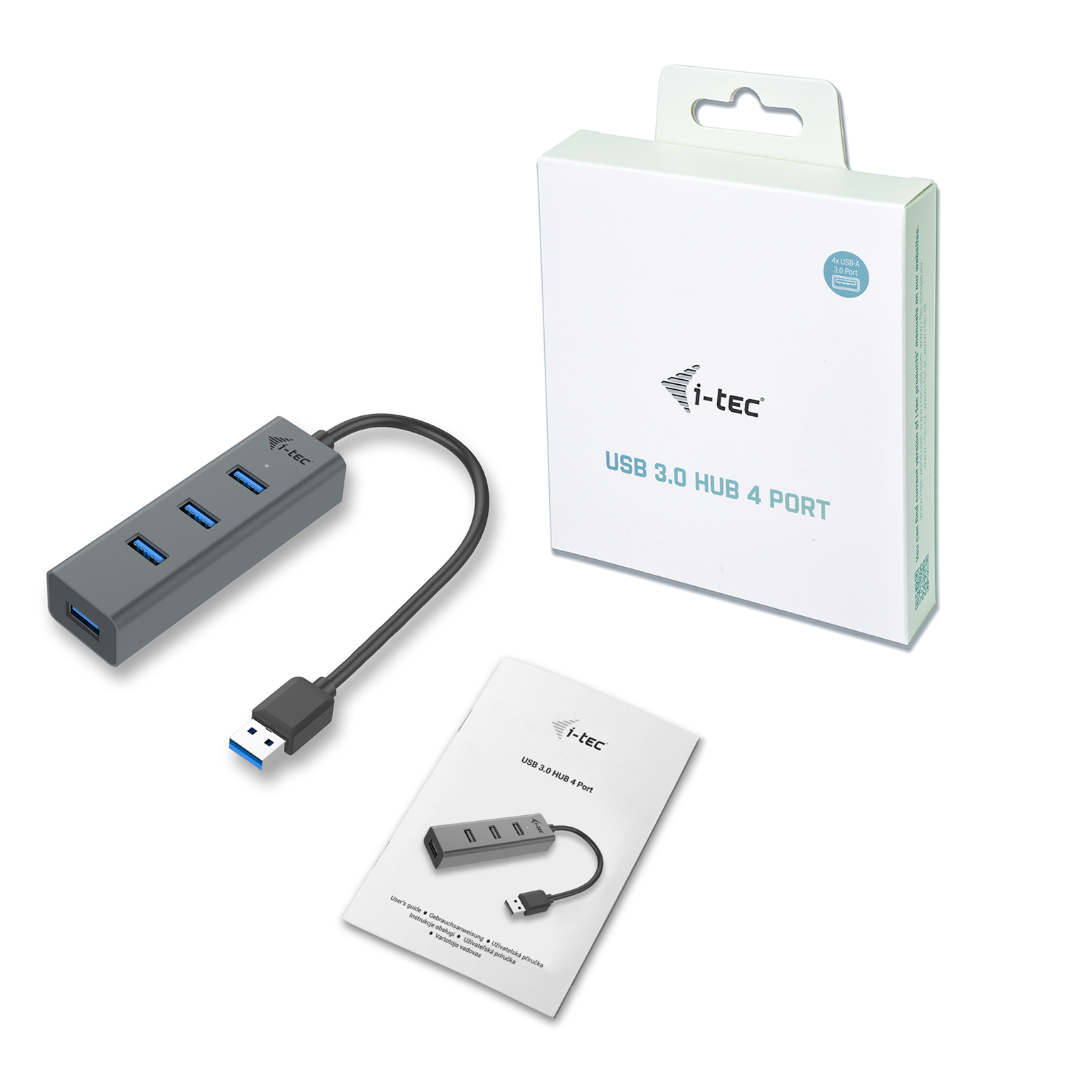 HUB USB 3.0 4 portowy i-tec - obrazek 5