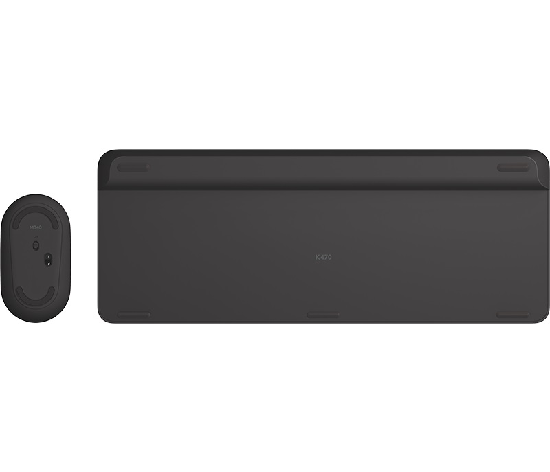 Zestaw bezprzewodowy klawiatura + mysz Logitech MK470 Szary - obrazek 2