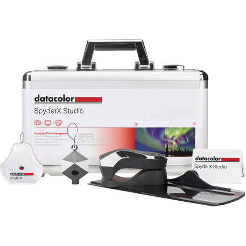 Datacolor SpyderX STUDIO - kalibracja i profilowanie, zestaw Spyder5Elite + SpyderPRINT + SpyderCUBE