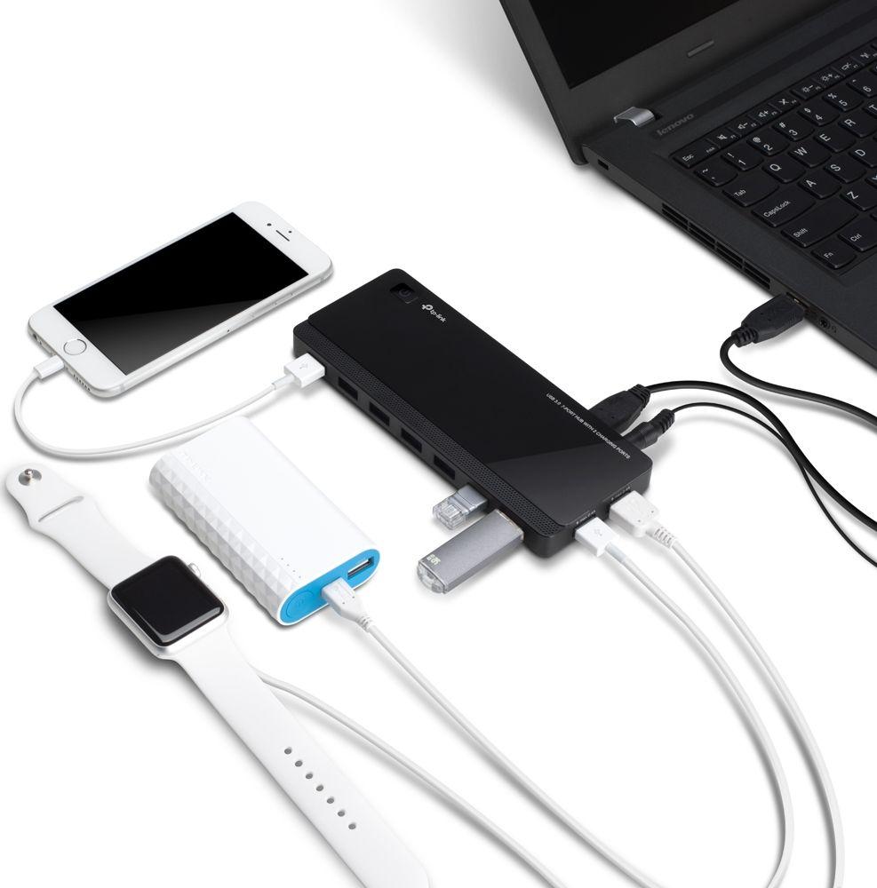 HUB USB 3.0 7 portowy TP-Link UH720 - obrazek 5