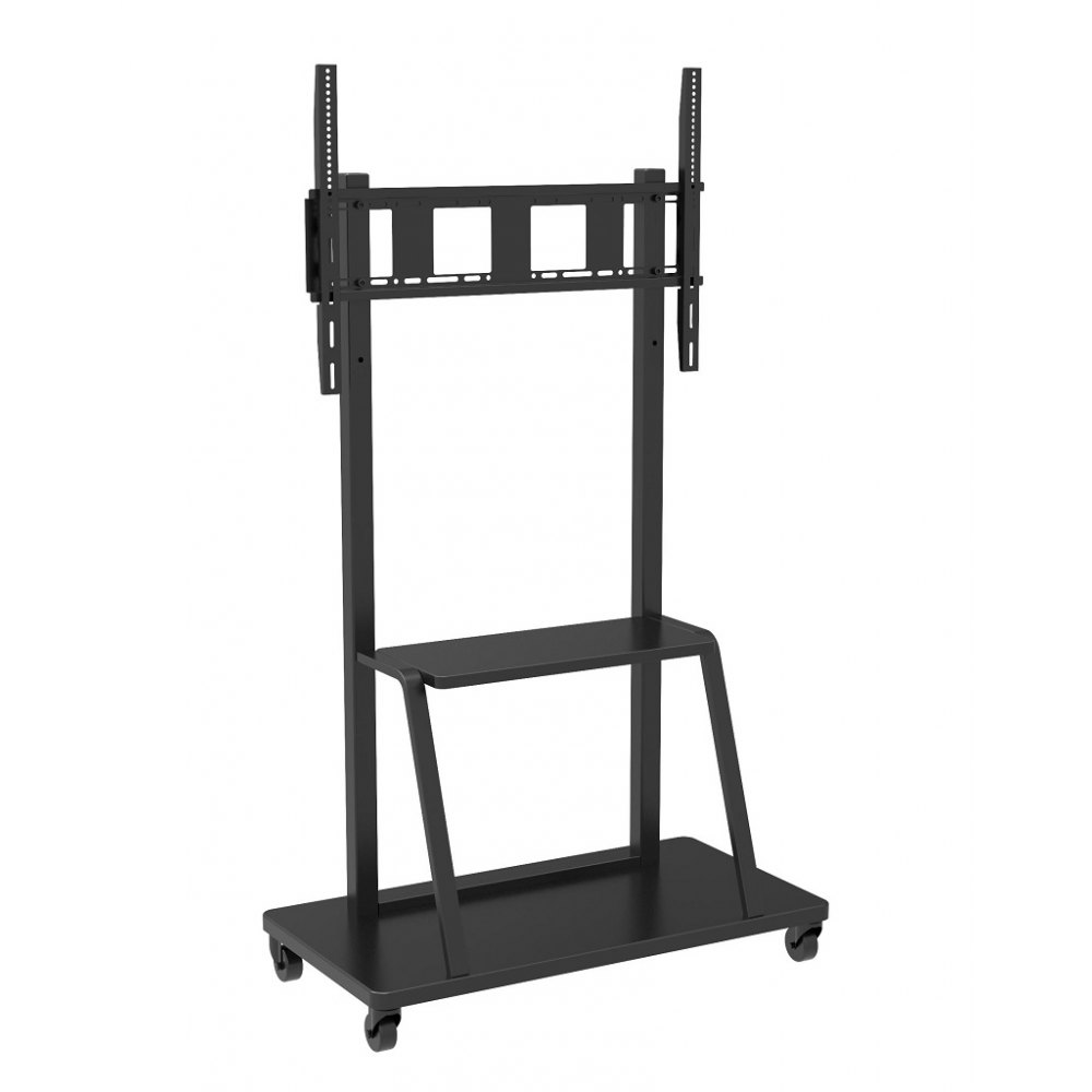 Stojak mobilny do TV 55''-100'' 150kg z półką Techly