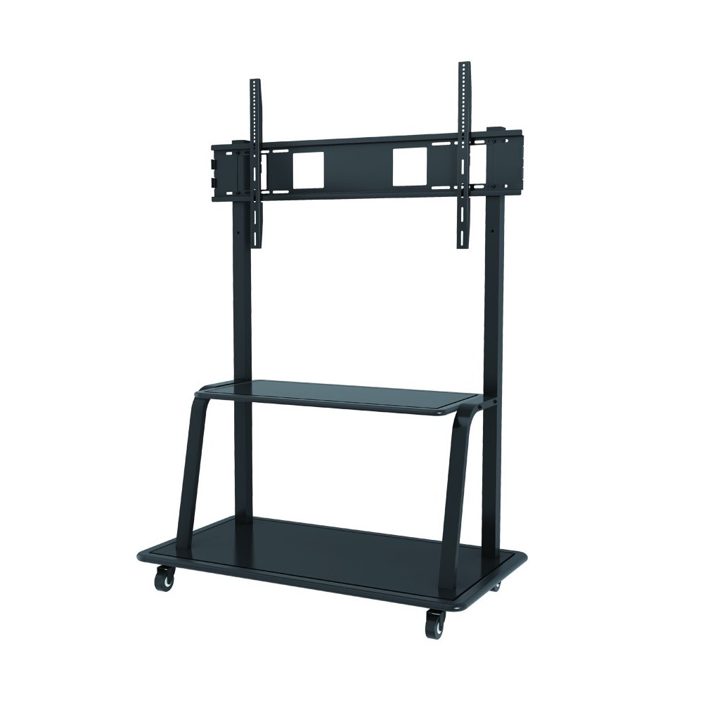 Stojak mobilny do TV 55''-100'' 150kg z półką Techly - obrazek 2