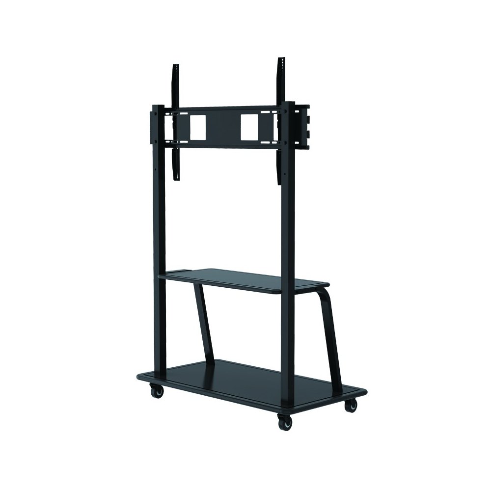 Stojak mobilny do TV 55''-100'' 150kg z półką Techly - obrazek 3