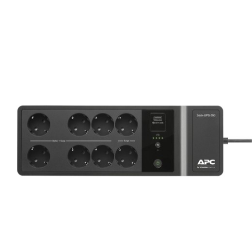 Zasilacz awaryjny UPS - APC Back-UPS BE 650VA Schuko - obrazek 2