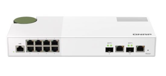 Switch QNAP QSW-M2108-2C 10GbE i 2,5GbE