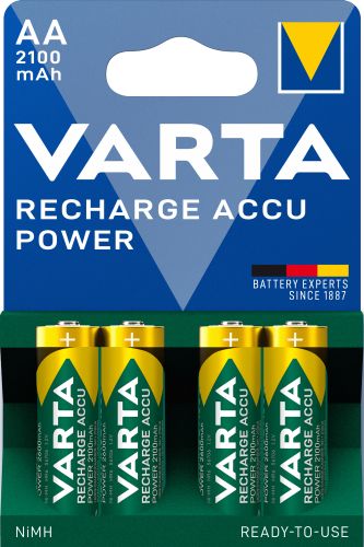 Akumulatorki AA/2100 mAh NIMH 4 szt. Varta
