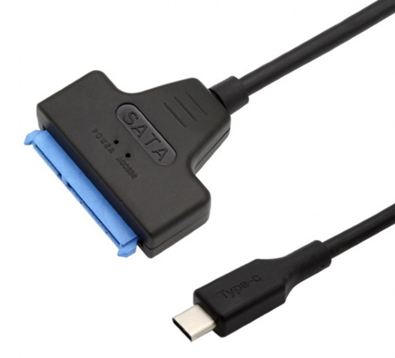Adapter USB 3.1 Type-C do HDD/SSD SATA 2.5" Gembird - obrazek 2