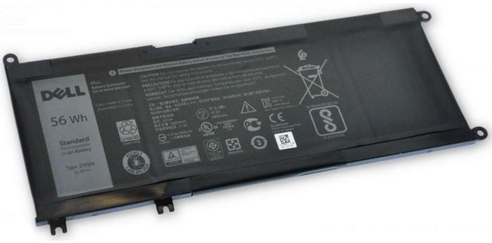 Bateria do laptopa Dell 56 WHR, 4 Cell, Lithium Ion