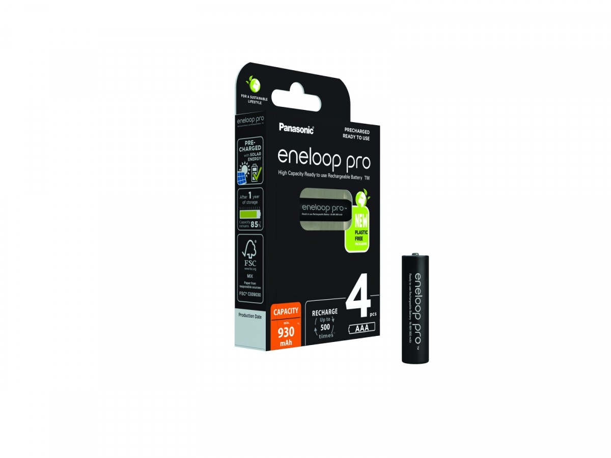 Akumulatorki AAA/930 mAh NIMH 4 szt. Panasonic Eneloop Pro