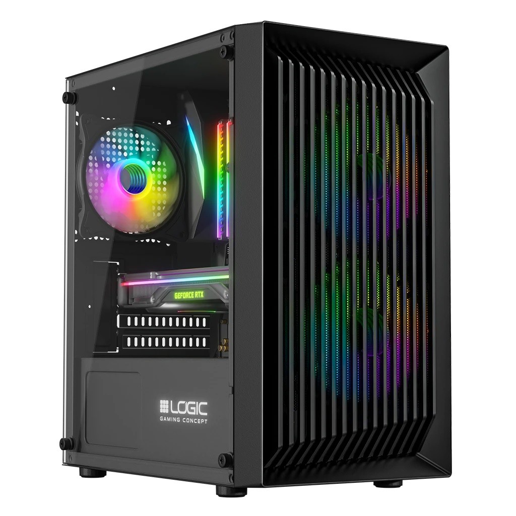 Obudowa Logic Atos ARGB MINI Czarna