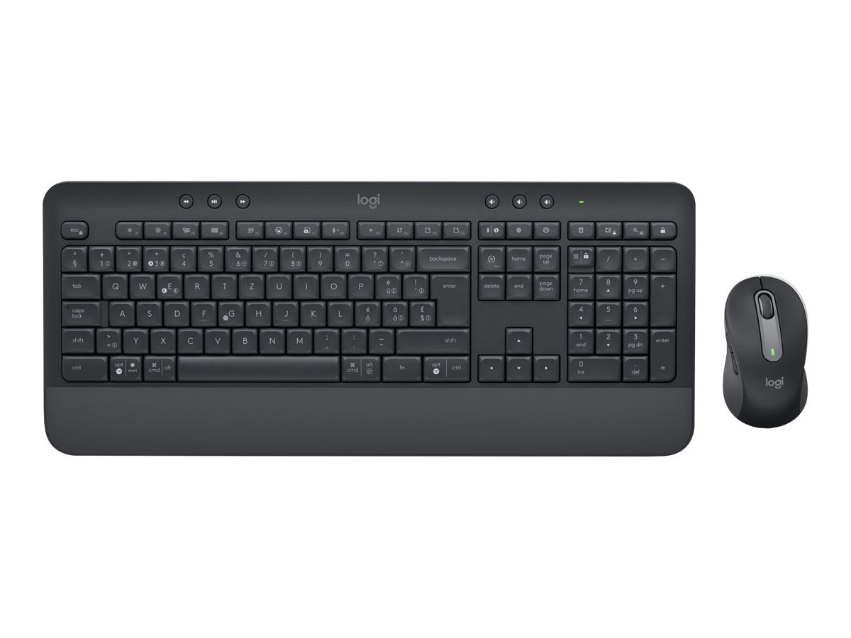 Zestaw bezprzewodowy klawiatura + mysz Logitech Signature MK650
