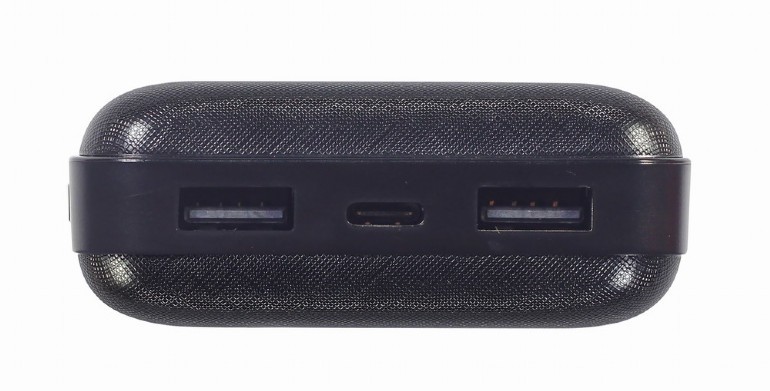 PowerBank Gembird 20000Ah Czarny - obrazek 2