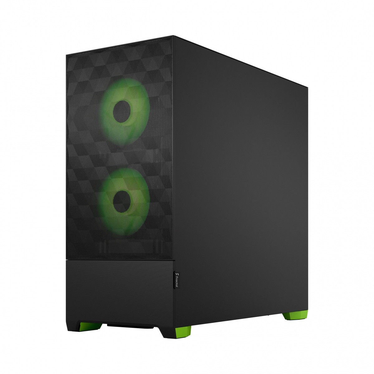 Obudowa Fractal Design Pop Air TG Clear Tint RGB Zielona - obrazek 4