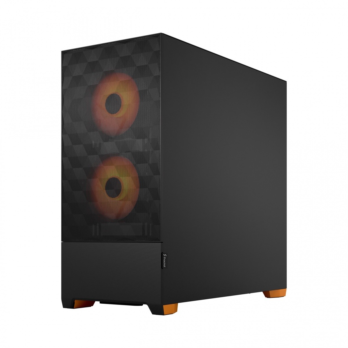 Obudowa Fractal Design Pop Air TG Clear Tint RGB Pomarańczowa - obrazek 4
