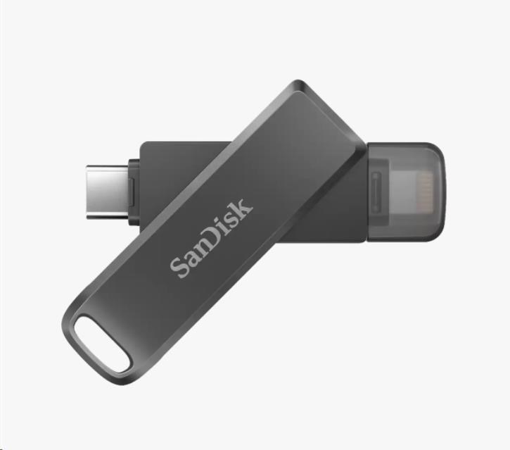 Flashdrive 128GB USB 3.2 Type-C + Lightning SanDisk iXpand Luxe - obrazek 2
