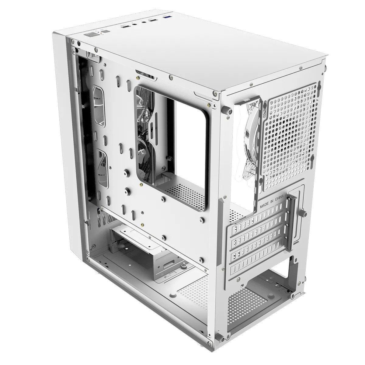 Obudowa Logic Aramis ARGB MINI Biała - obrazek 2