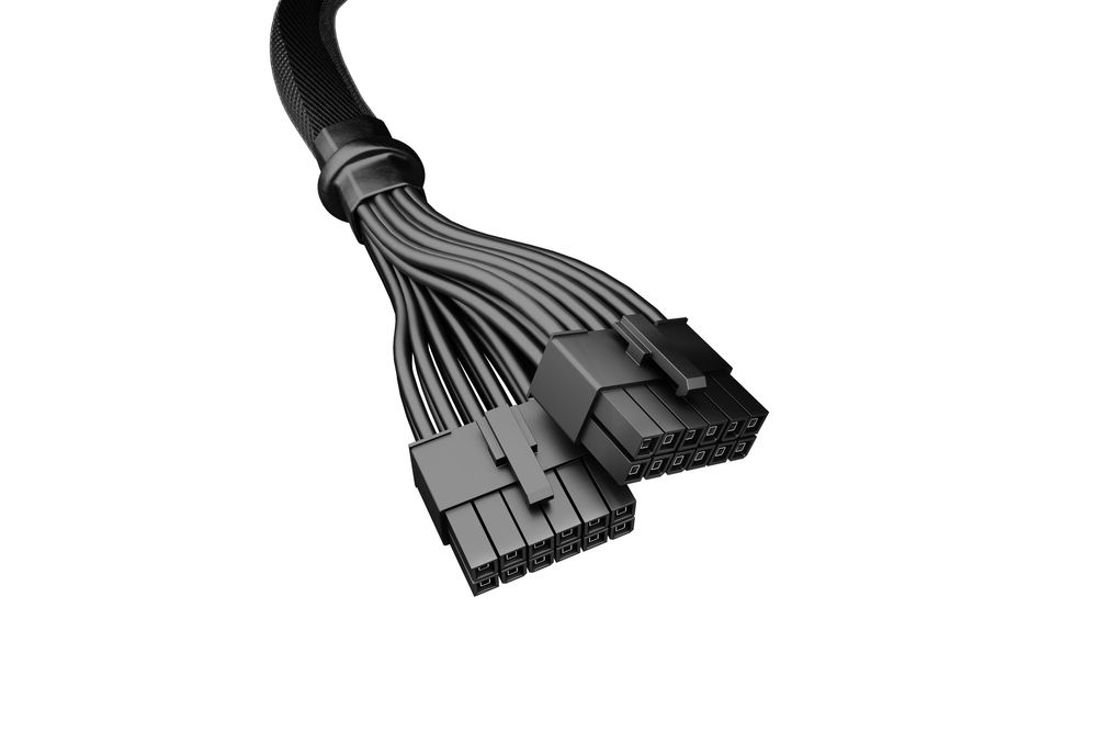 Adapter zasilania kart graficznych 12-Pin do 2 x 12-Pin Be Quiet! - obrazek 2