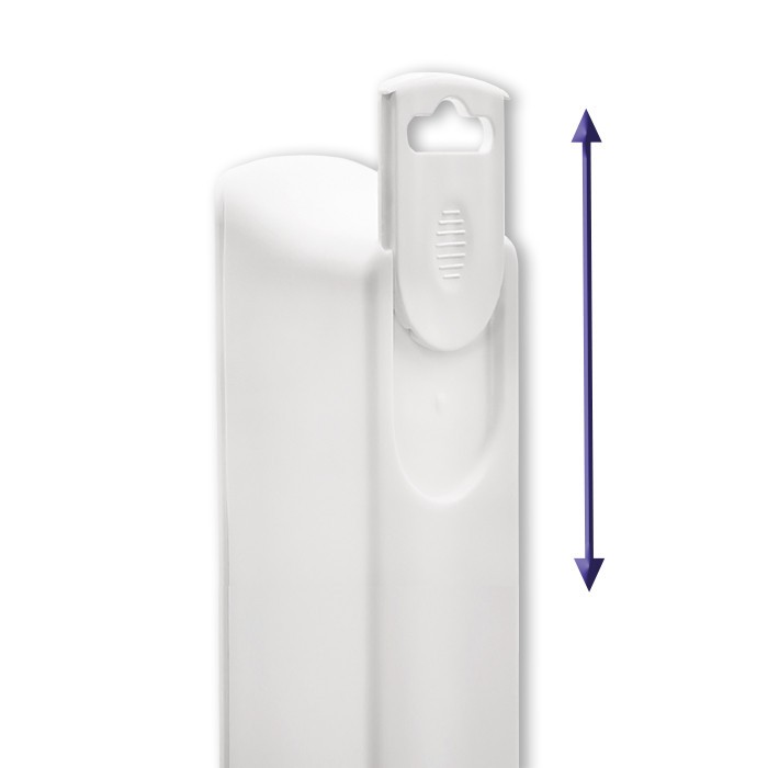 Listwa zasilająca Qoltec 6 gniazd 2 x USB 1.8m Biała - obrazek 4