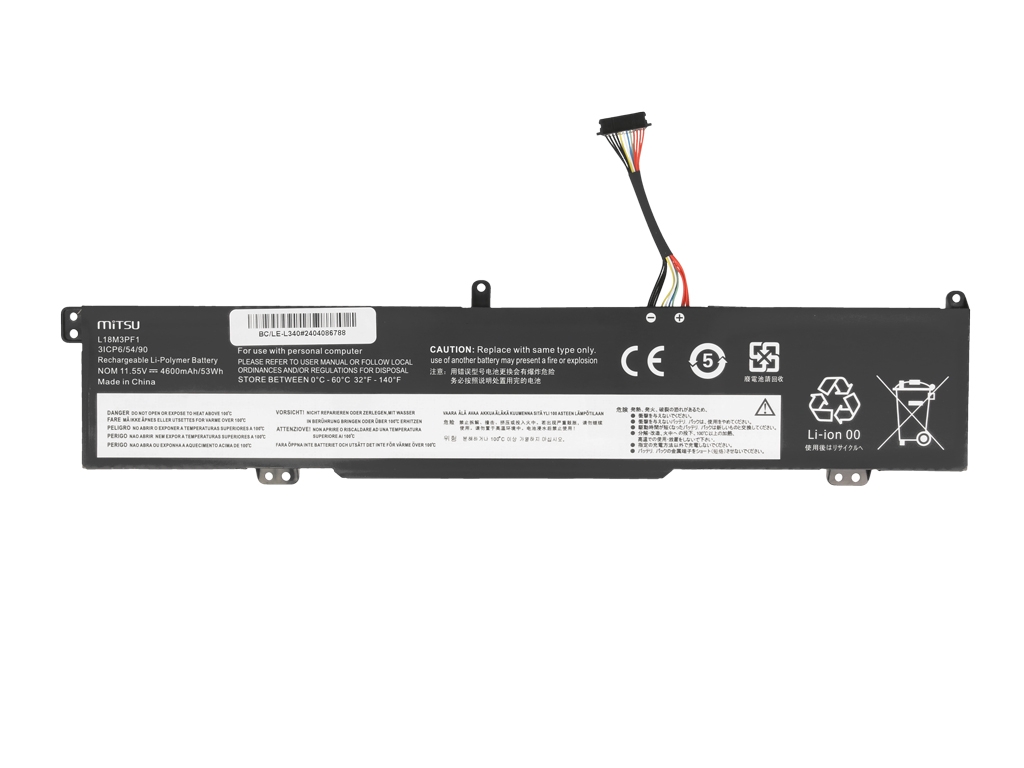 Bateria do laptopa Lenovo IdeaPad L340-15IRH L340-17IRH 11.55 V 4600 mAh - obrazek 4