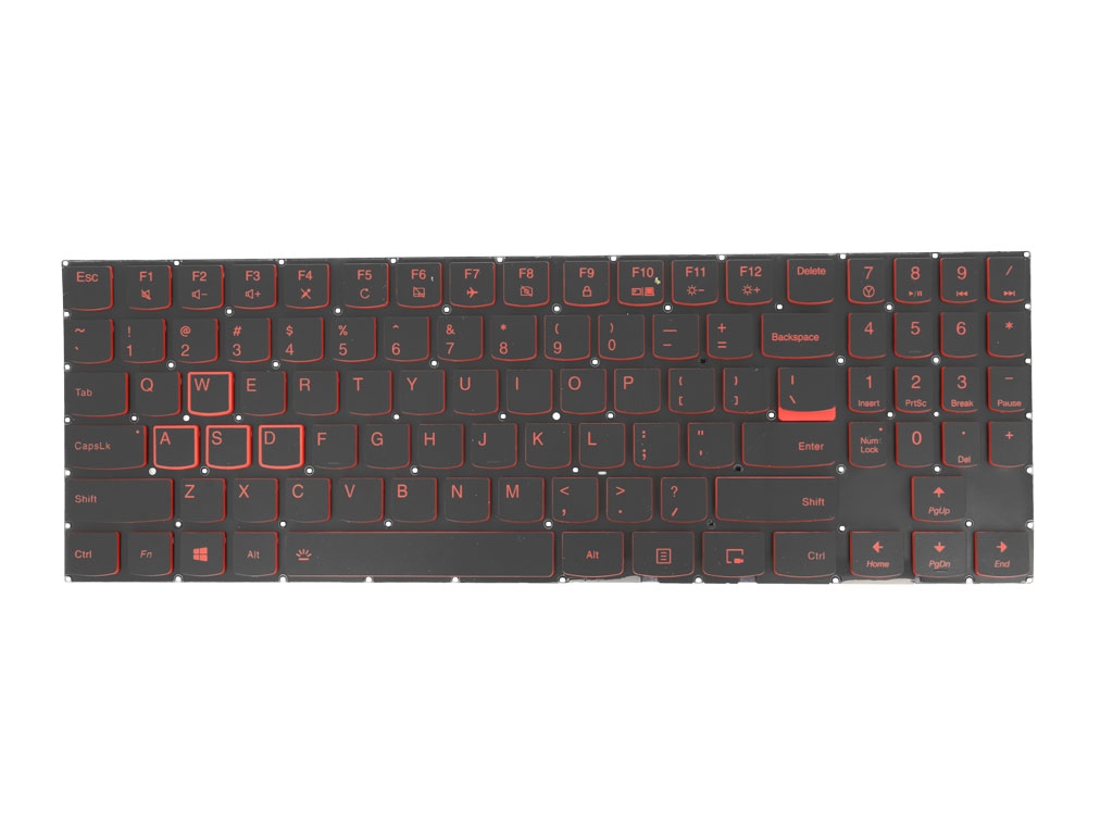 Klawiatura do laptopa Lenovo Legion Y520-15IKBN - podświetlana - obrazek 4