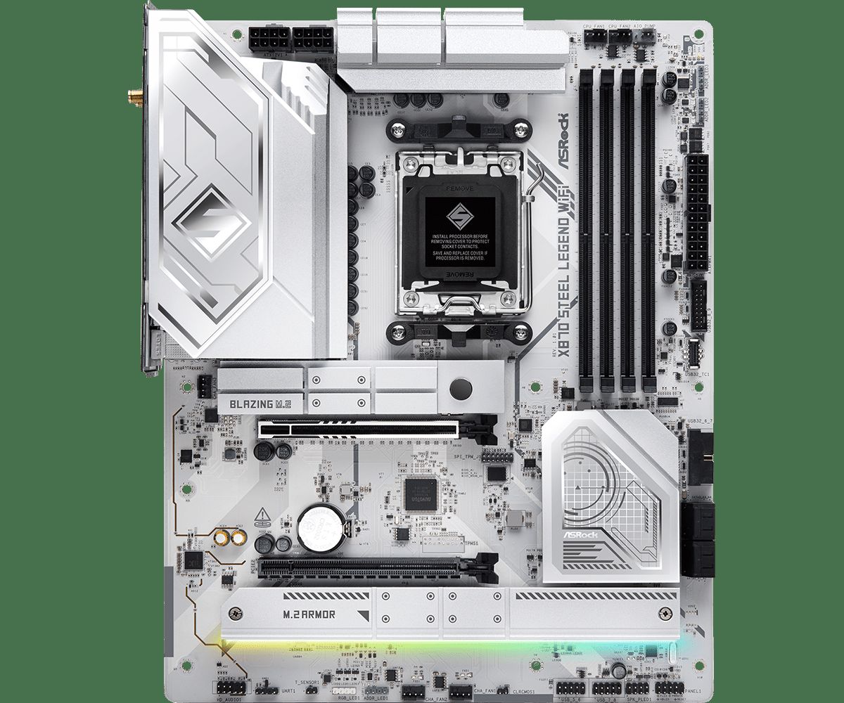 Płyta Socket AM5 ASRock X870 STEEL LEGEND WIFI - obrazek 3