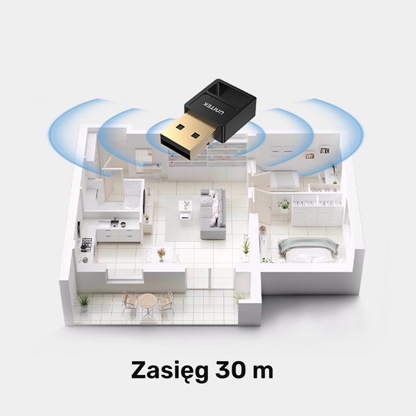 Adapter Bluetooth 5.3 USB Unitek - obrazek 2