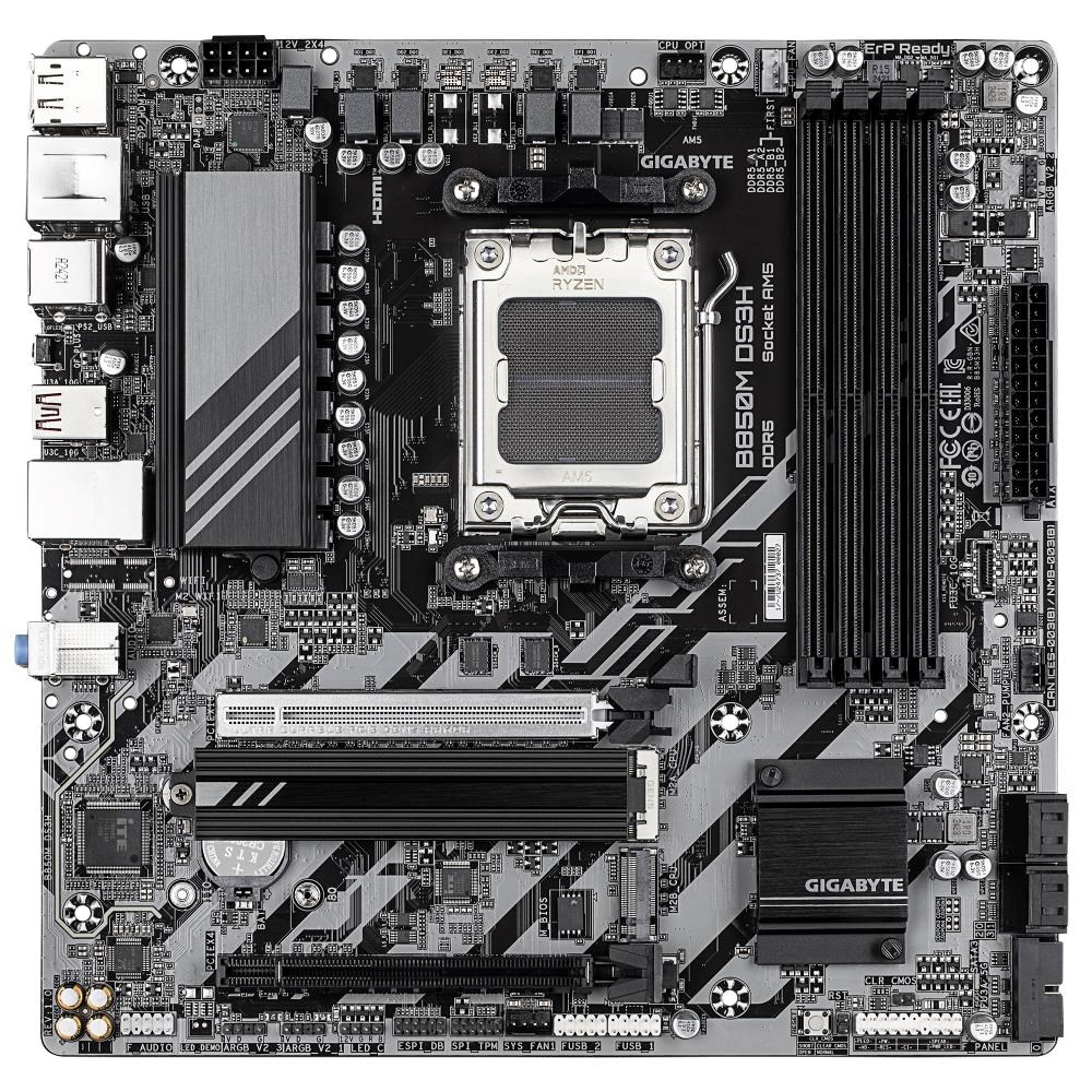Płyta Socket AM5 Gigabyte B850M DS3H - obrazek 4