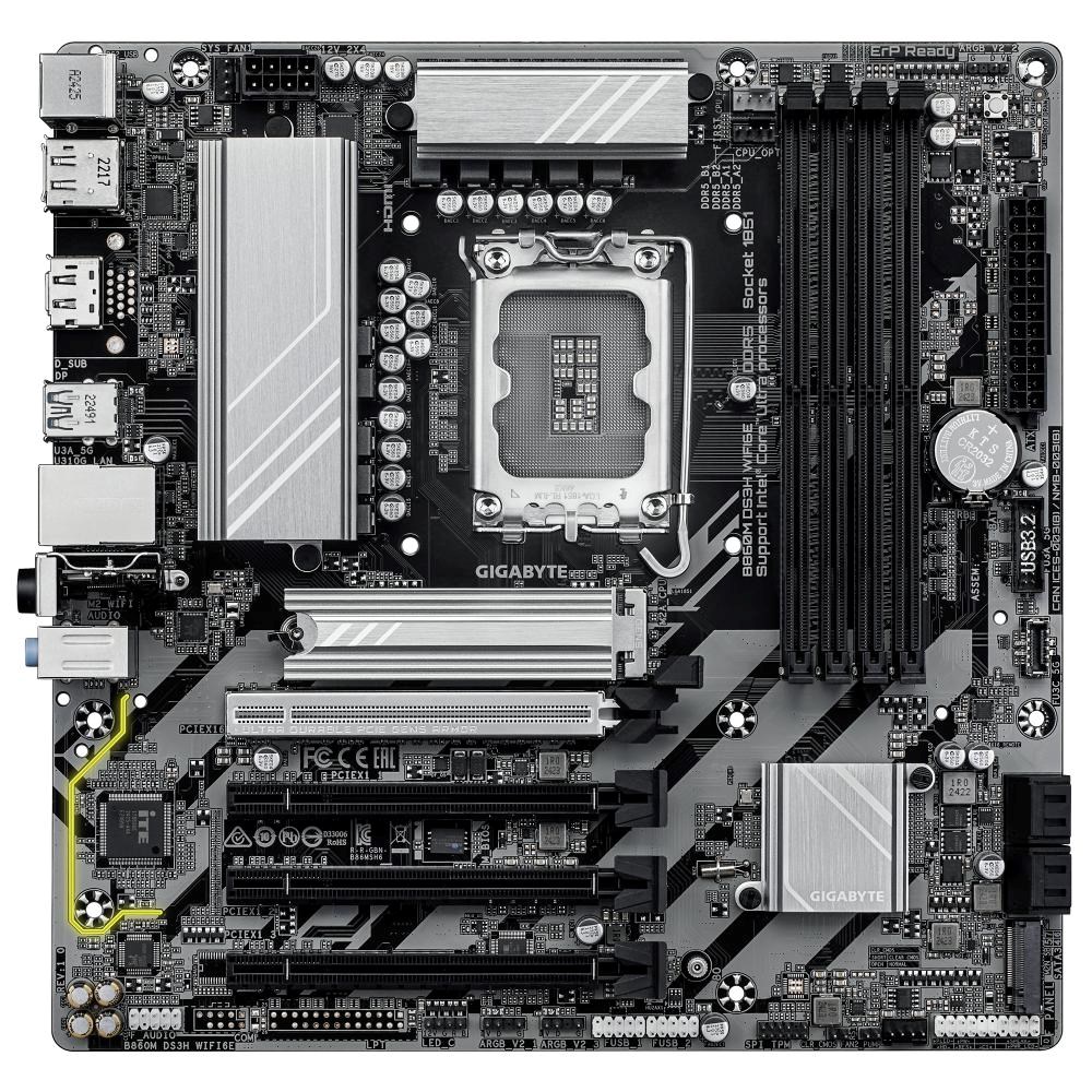 Płyta Socket LGA1851 Gigabyte B860M DS3H WIFI6E - obrazek 4