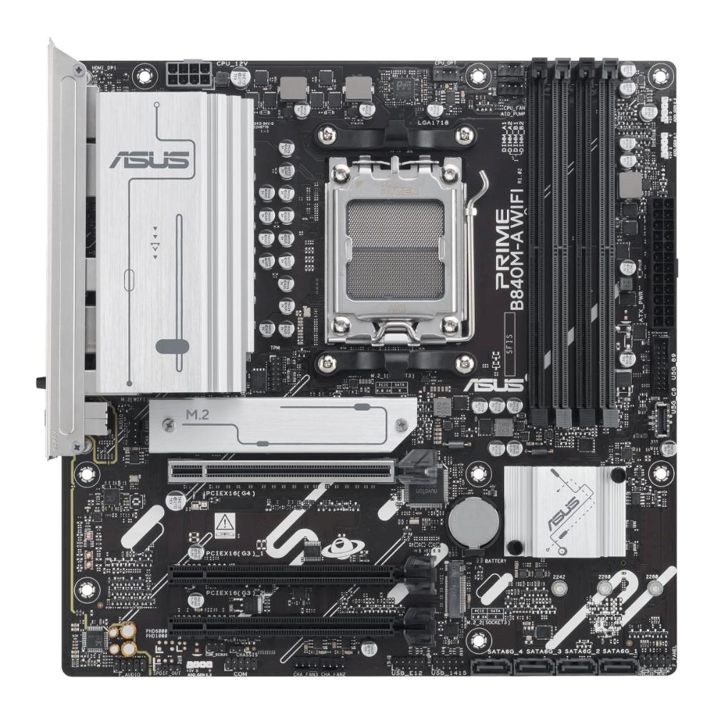 Płyta Socket AM5 Asus PRIME B840M-A WIFI - obrazek 4